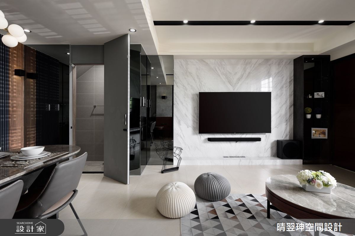 75坪新成屋(5年以下)＿現代風客廳案例圖片＿晴翌珅空間設計＿晴翌珅_10_新竹之4
