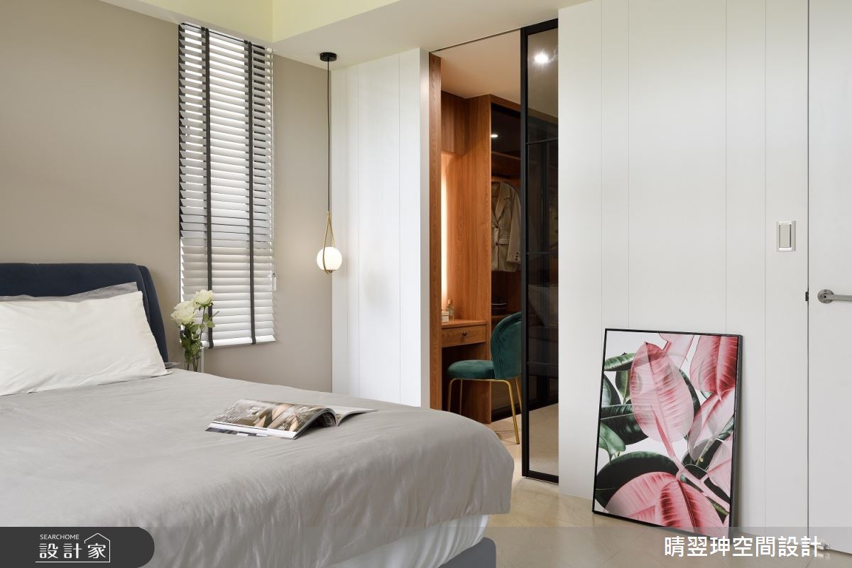 75坪新成屋(5年以下)＿現代風臥室案例圖片＿晴翌珅空間設計＿晴翌珅_10_新竹之18