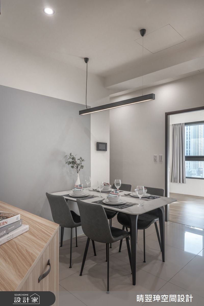 20坪新成屋(5年以下)＿北歐風餐廳案例圖片＿晴翌珅空間設計＿晴翌珅_11_新竹之16
