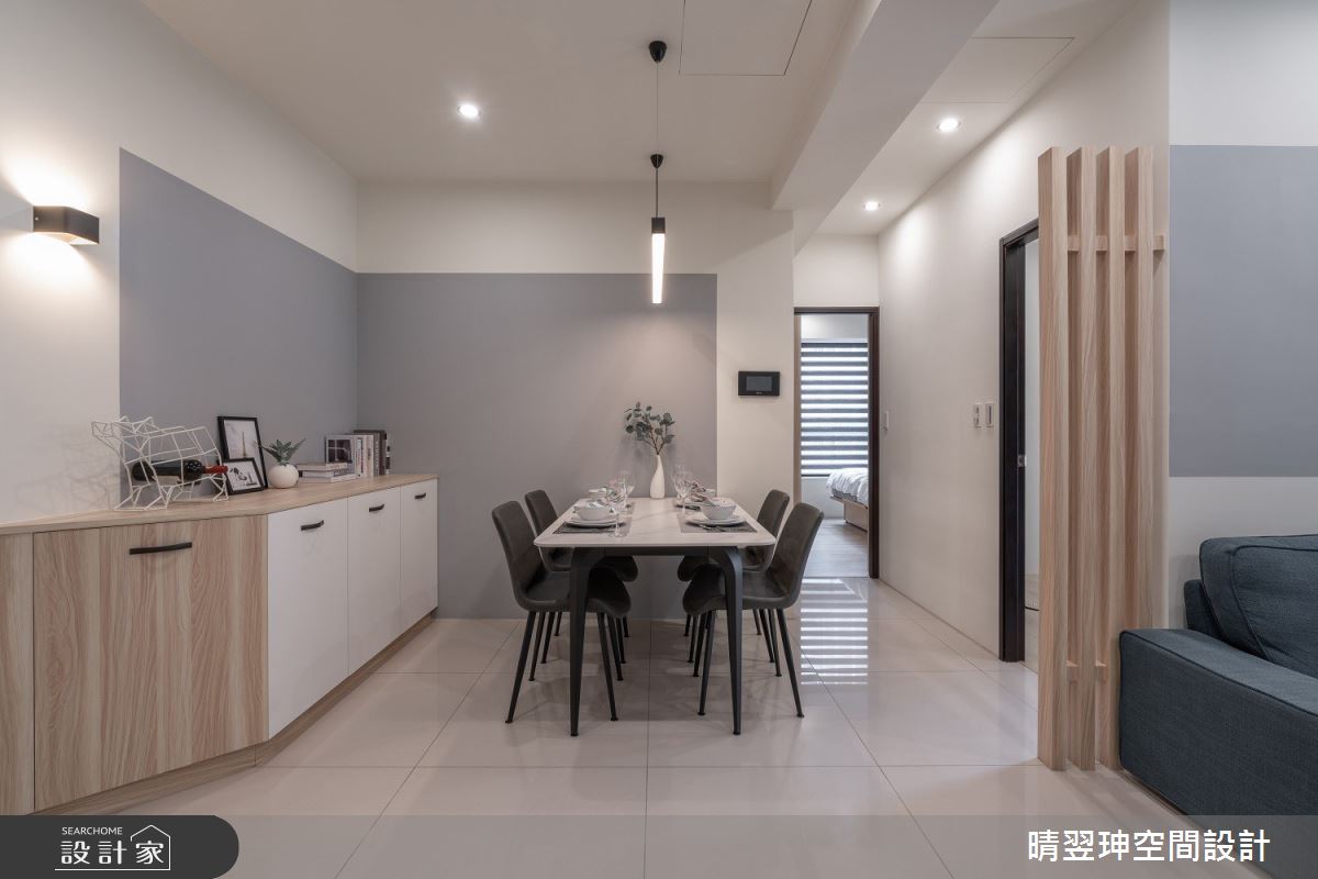 20坪新成屋(5年以下)＿北歐風餐廳案例圖片＿晴翌珅空間設計＿晴翌珅_11_新竹之13