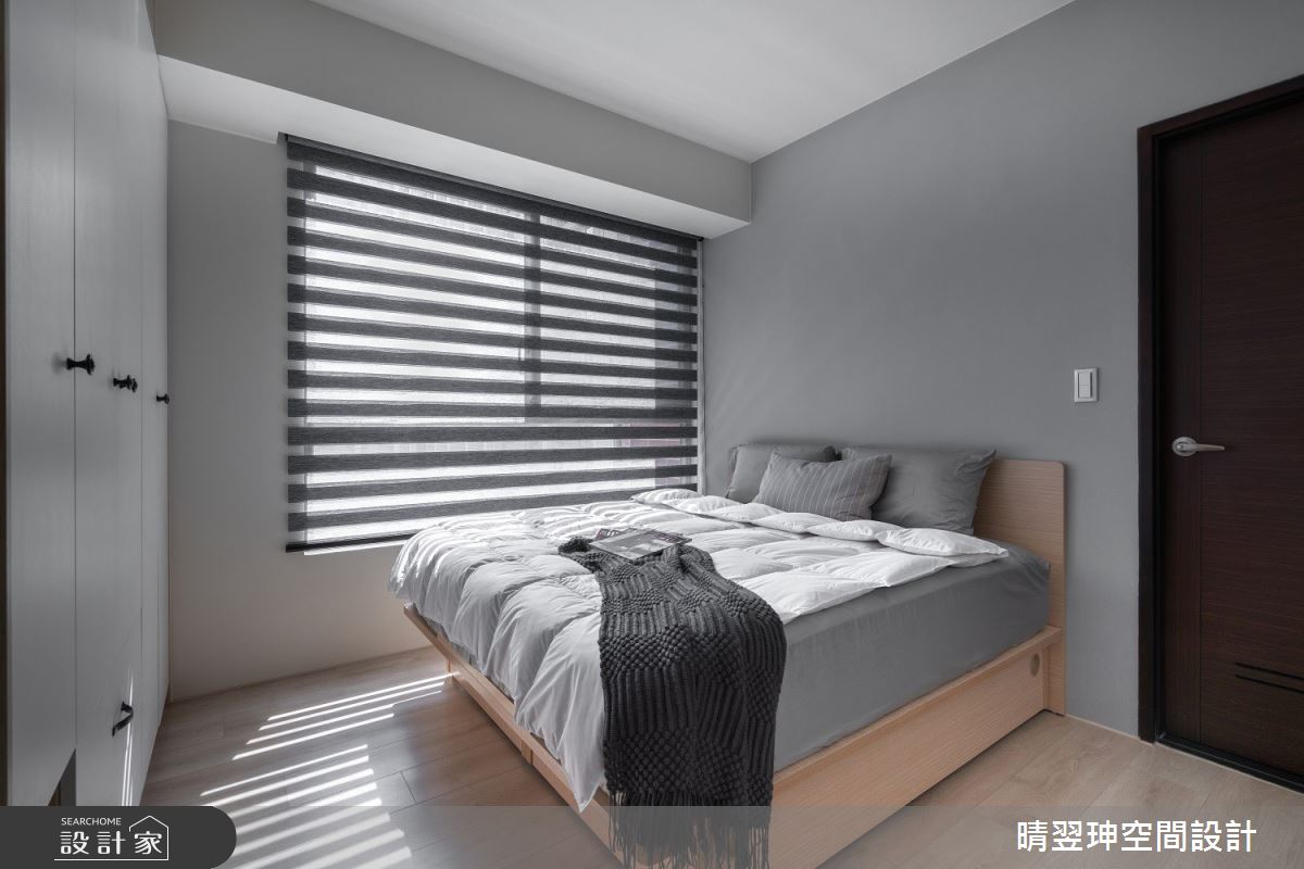 20坪新成屋(5年以下)＿北歐風臥室案例圖片＿晴翌珅空間設計＿晴翌珅_11_新竹之20