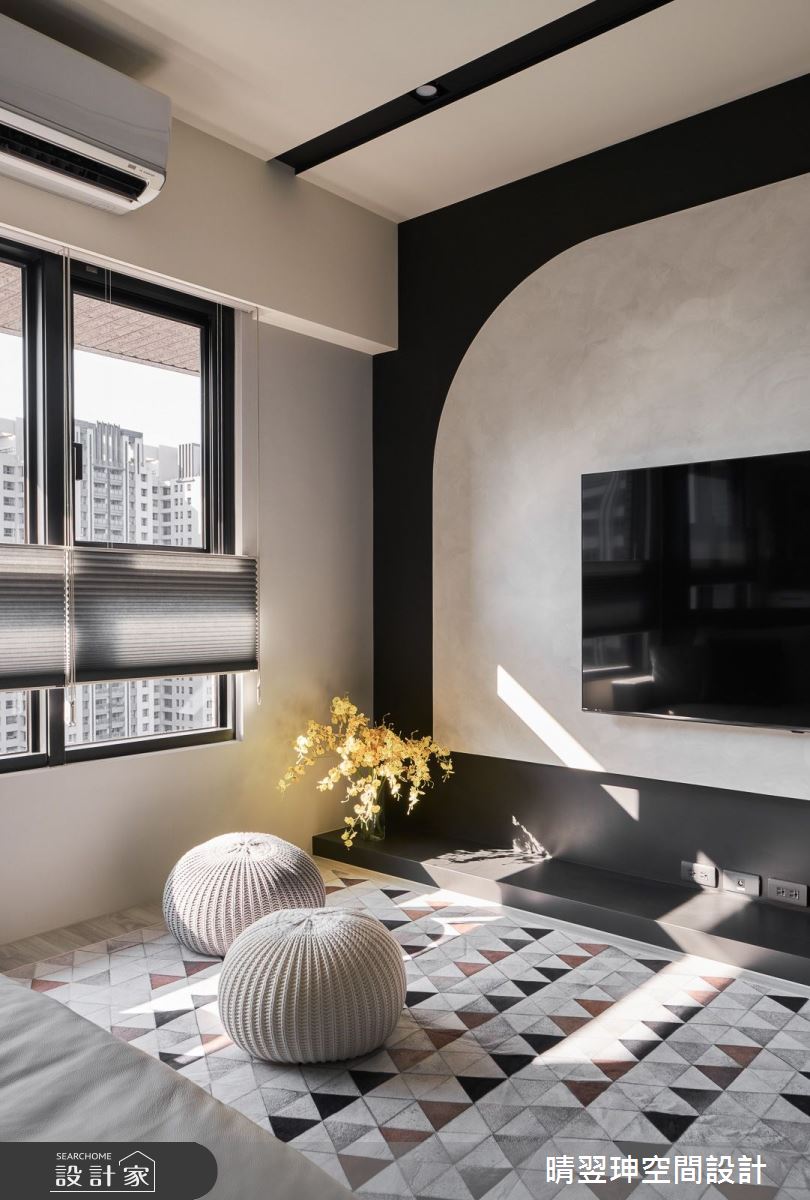 23坪新成屋(5年以下)＿現代風客廳案例圖片＿晴翌珅空間設計＿晴翌珅_12_新竹之8