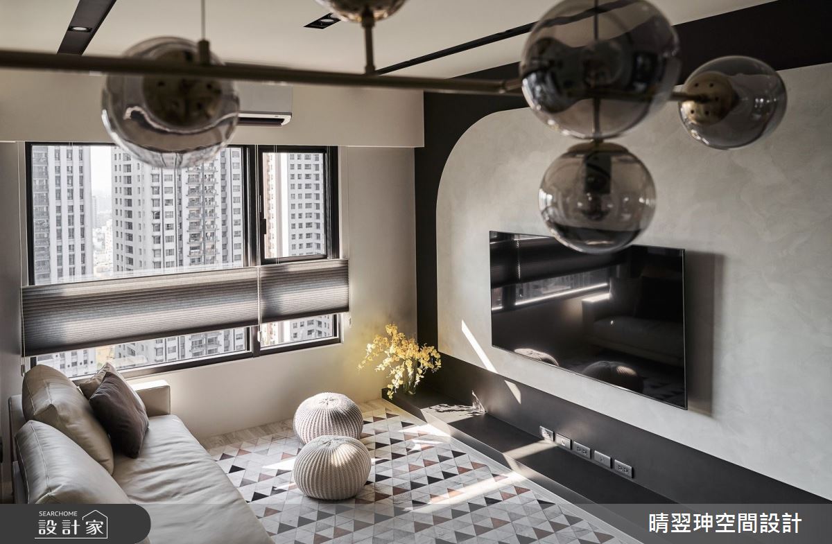 23坪新成屋(5年以下)＿現代風客廳案例圖片＿晴翌珅空間設計＿晴翌珅_12_新竹之7