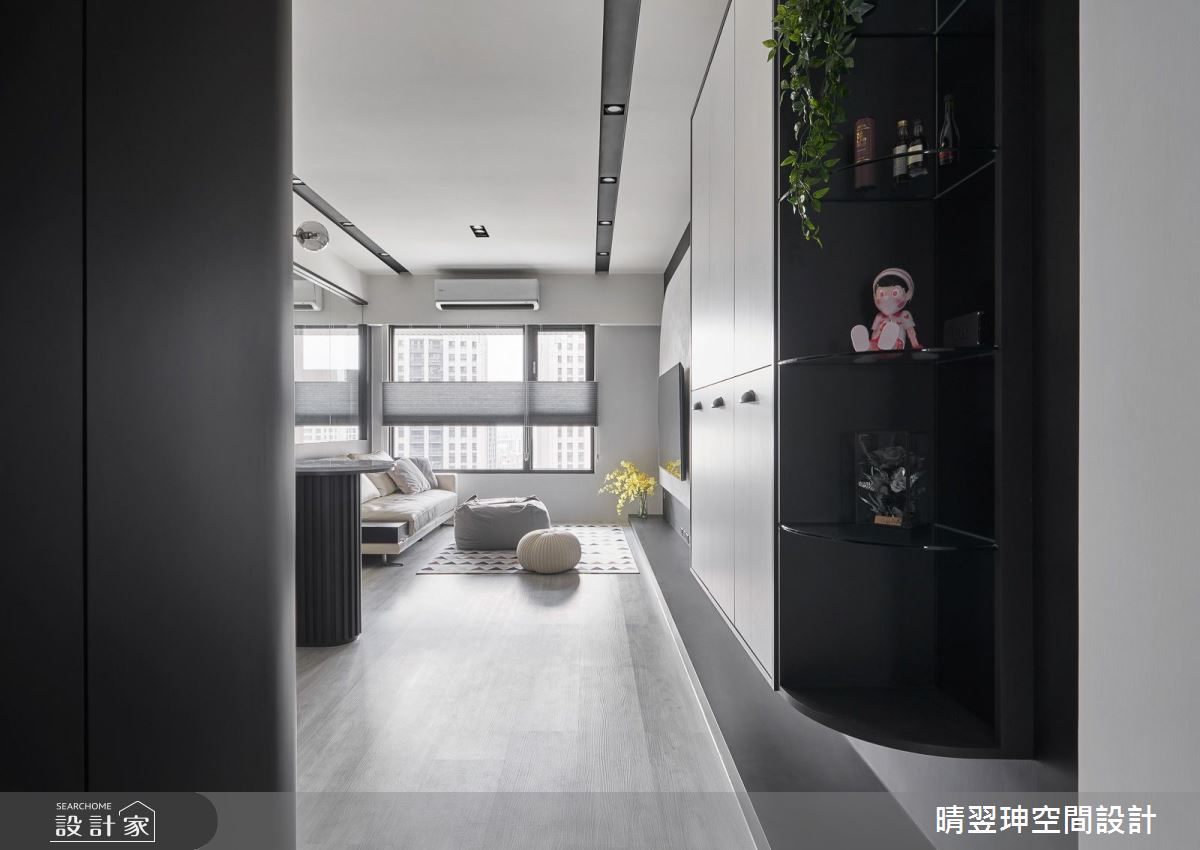 23坪新成屋(5年以下)＿現代風客廳案例圖片＿晴翌珅空間設計＿晴翌珅_12_新竹之2