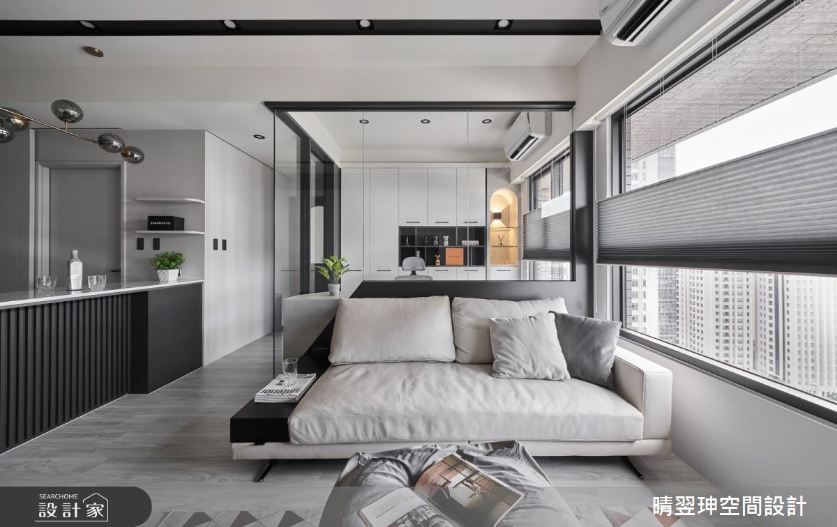 23坪新成屋(5年以下)＿現代風吧檯書房案例圖片＿晴翌珅空間設計＿晴翌珅_12_新竹之15
