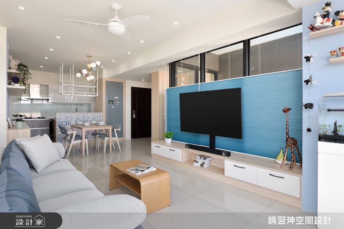 23坪新成屋(5年以下)＿北歐風客廳案例圖片＿晴翌珅空間設計＿晴翌珅_14_新竹之13