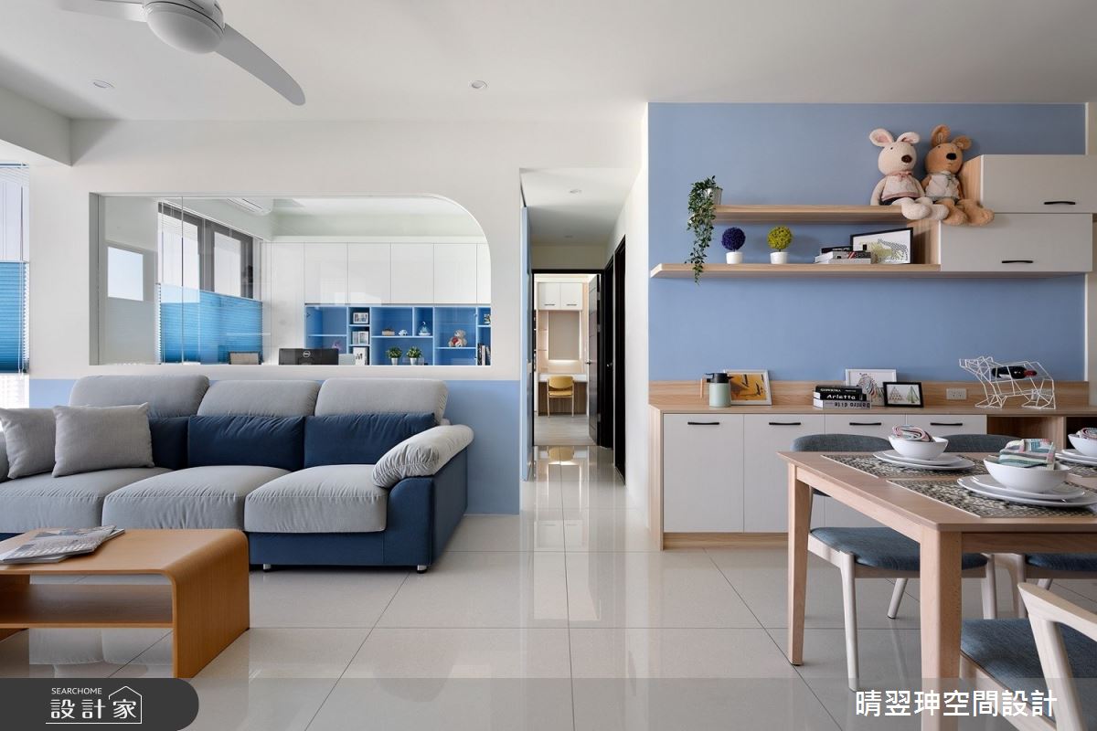 23坪新成屋(5年以下)＿北歐風客廳案例圖片＿晴翌珅空間設計＿晴翌珅_14_新竹之8