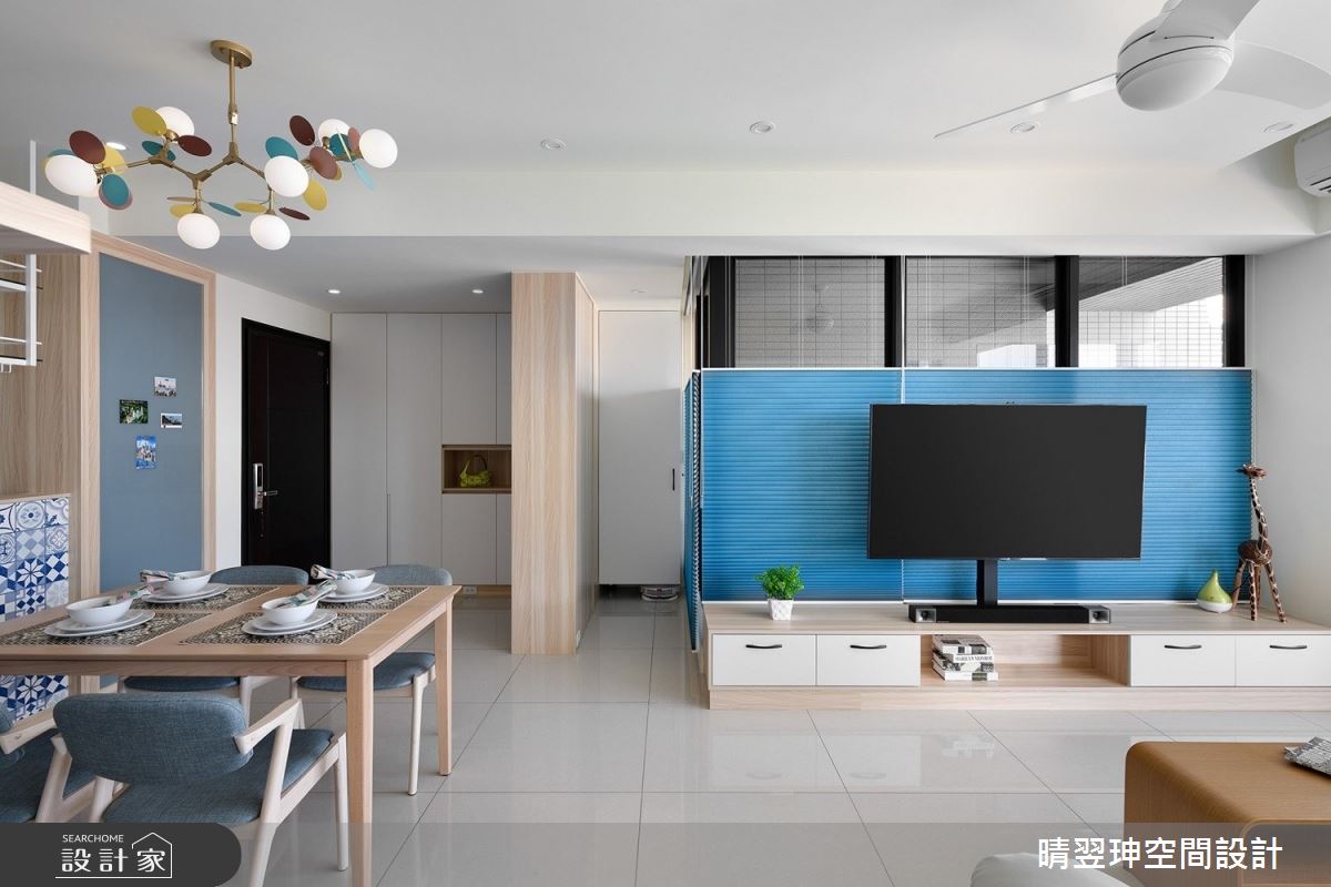23坪新成屋(5年以下)＿北歐風客廳案例圖片＿晴翌珅空間設計＿晴翌珅_14_新竹之11