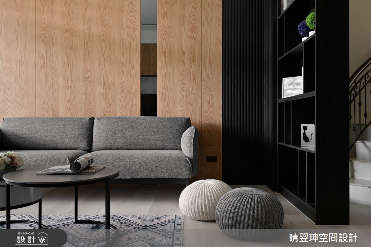 25坪中古屋(5~15年)＿現代風客廳案例圖片＿晴翌珅空間設計＿晴翌珅_15_新竹之3