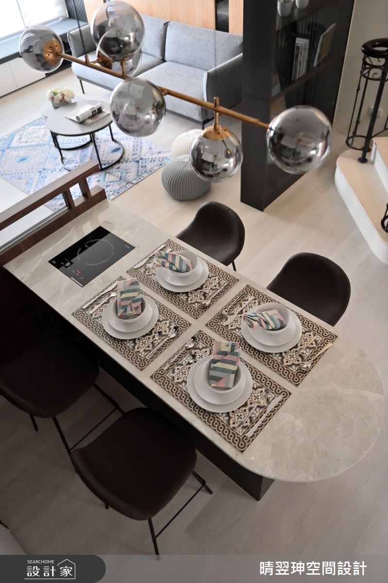 25坪中古屋(5~15年)＿現代風餐廳案例圖片＿晴翌珅空間設計＿晴翌珅_15_新竹之6