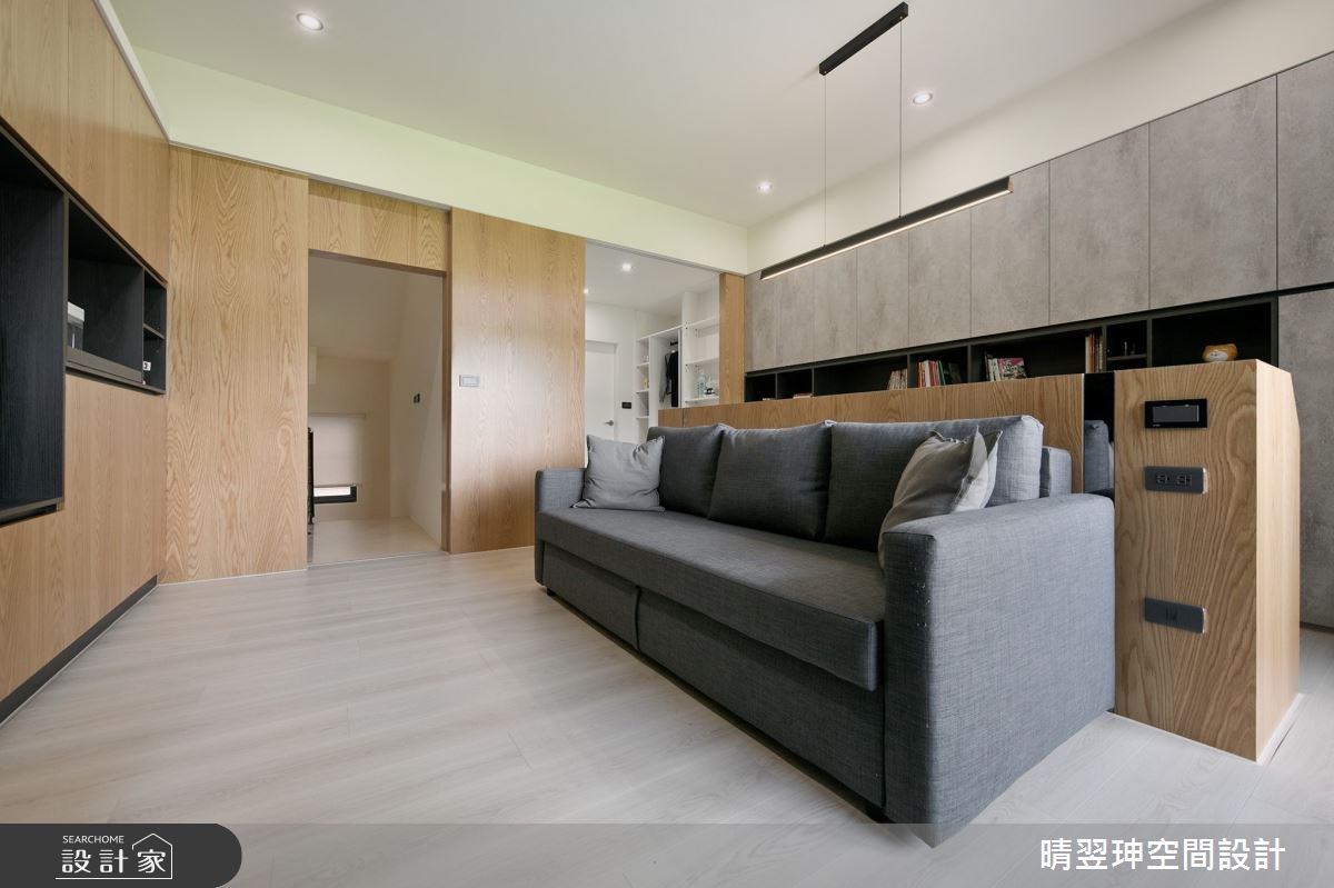 25坪中古屋(5~15年)＿現代風客廳案例圖片＿晴翌珅空間設計＿晴翌珅_15_新竹之13