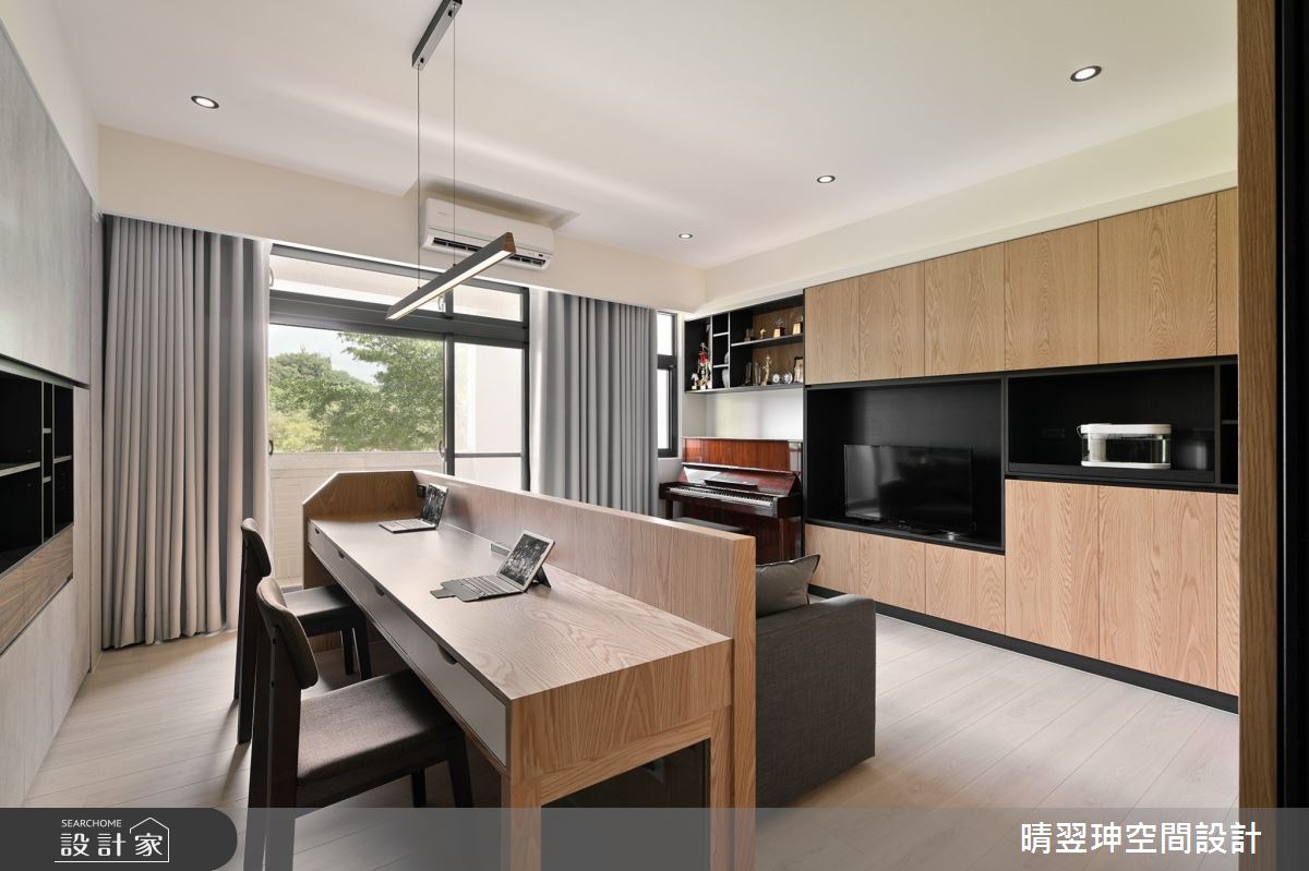 25坪中古屋(5~15年)＿現代風客廳案例圖片＿晴翌珅空間設計＿晴翌珅_15_新竹之15