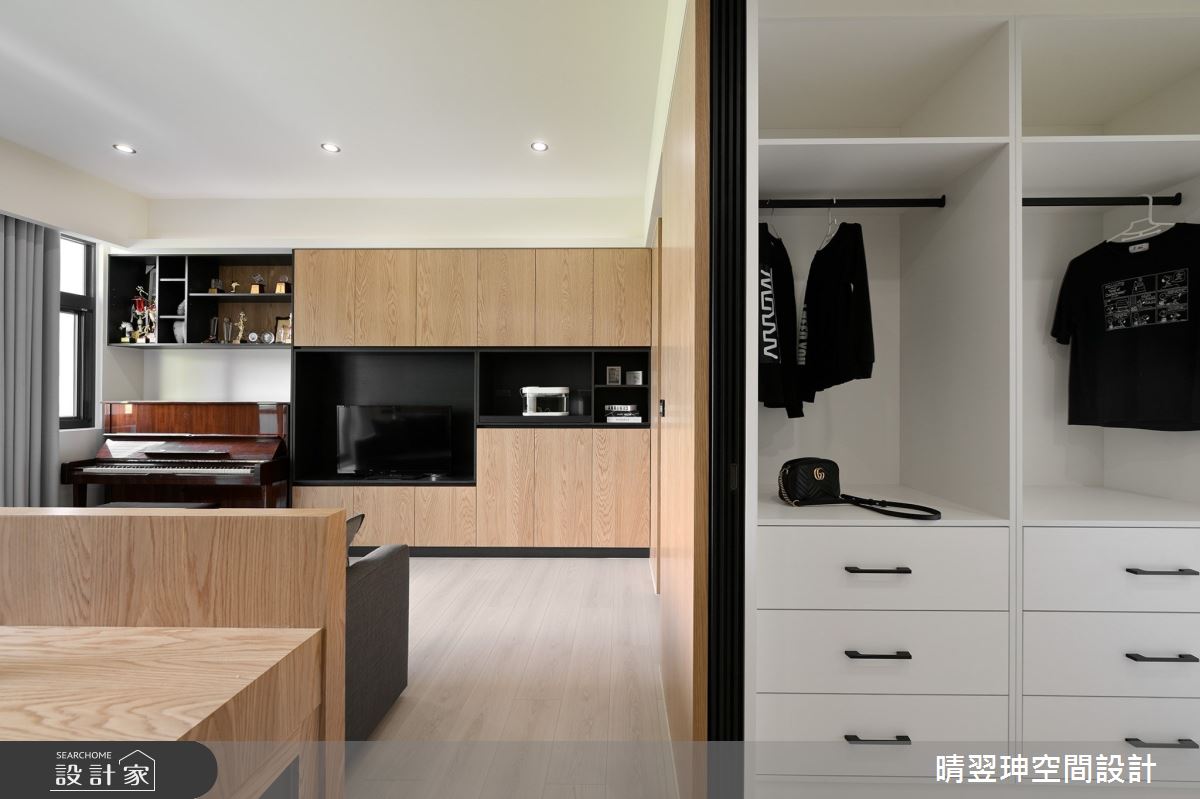 25坪中古屋(5~15年)＿現代風客廳案例圖片＿晴翌珅空間設計＿晴翌珅_15_新竹之17