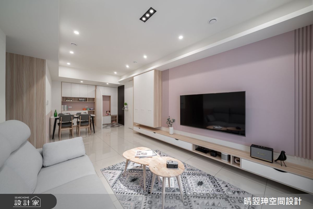 23坪新成屋(5年以下)＿北歐風玄關客廳餐廳案例圖片＿晴翌珅空間設計＿晴翌珅_16_新竹之17