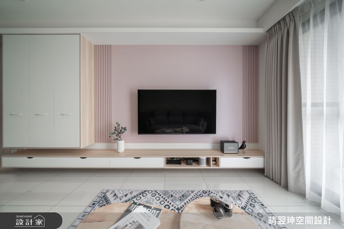 23坪新成屋(5年以下)＿北歐風客廳案例圖片＿晴翌珅空間設計＿晴翌珅_16_新竹之13