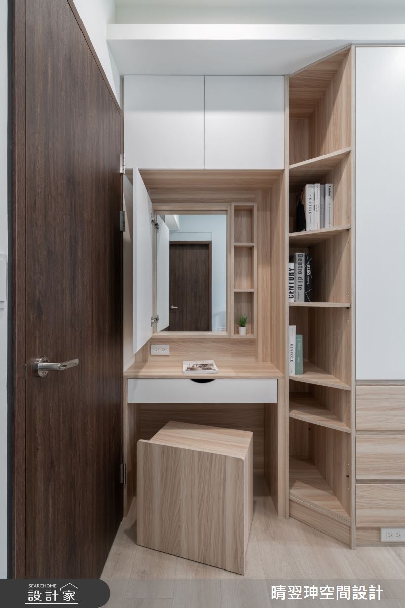 23坪新成屋(5年以下)＿北歐風臥室案例圖片＿晴翌珅空間設計＿晴翌珅_16_新竹之22