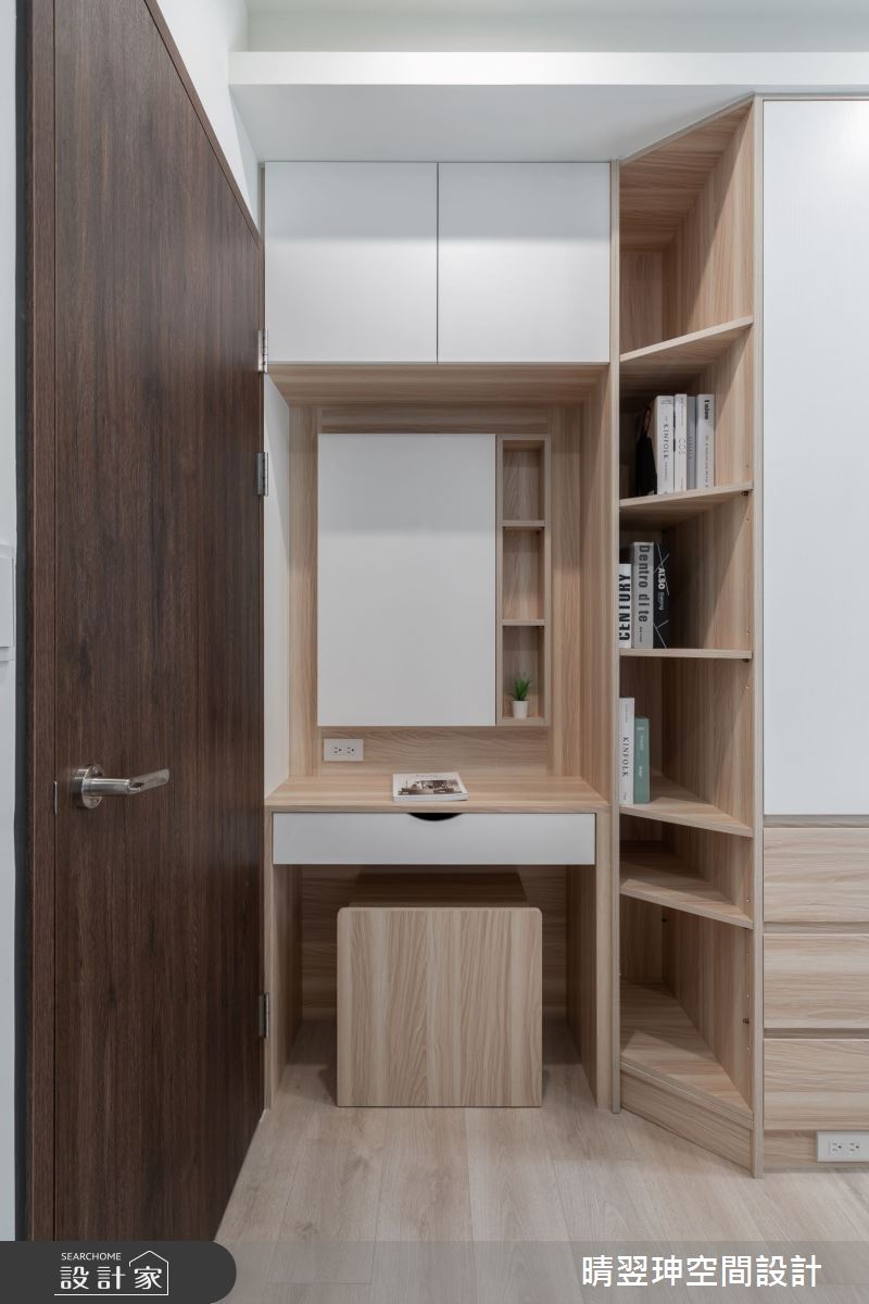23坪新成屋(5年以下)＿北歐風臥室案例圖片＿晴翌珅空間設計＿晴翌珅_16_新竹之21