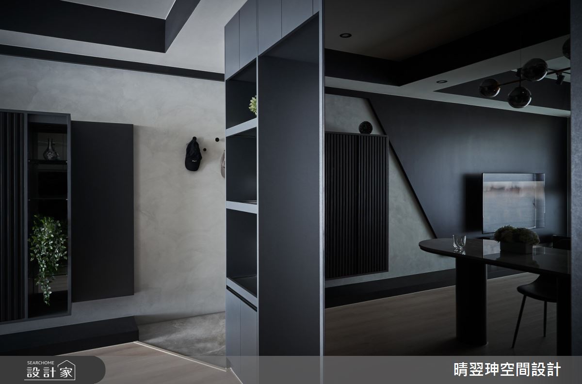 23坪中古屋(5~15年)＿現代風玄關案例圖片＿晴翌珅空間設計＿晴翌珅_17_新竹之1