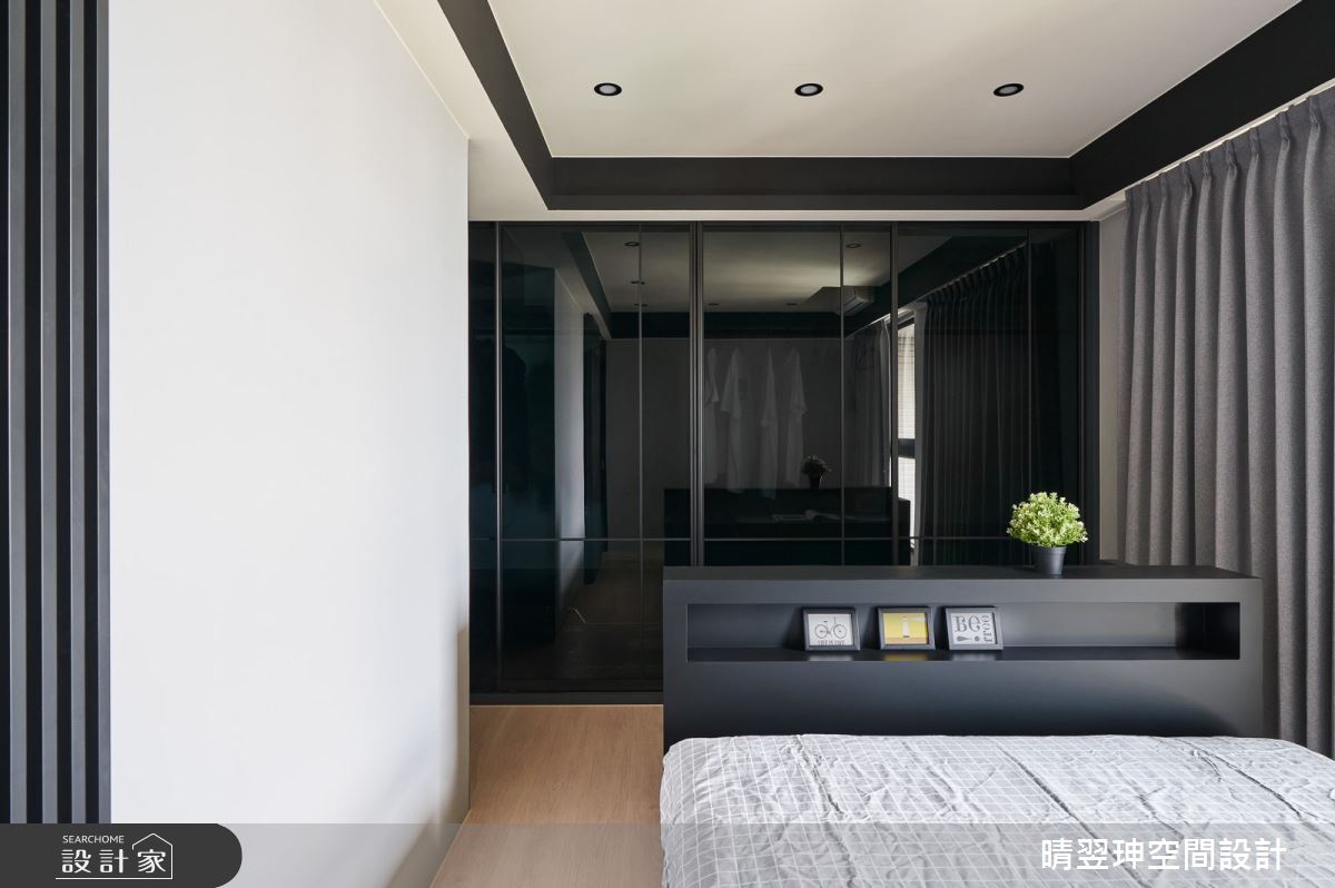 23坪中古屋(5~15年)＿現代風臥室更衣間案例圖片＿晴翌珅空間設計＿晴翌珅_17_新竹之12