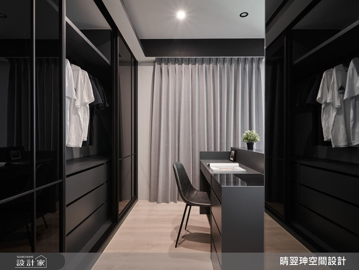 23坪中古屋(5~15年)＿現代風臥室更衣間案例圖片＿晴翌珅空間設計＿晴翌珅_17_新竹之16