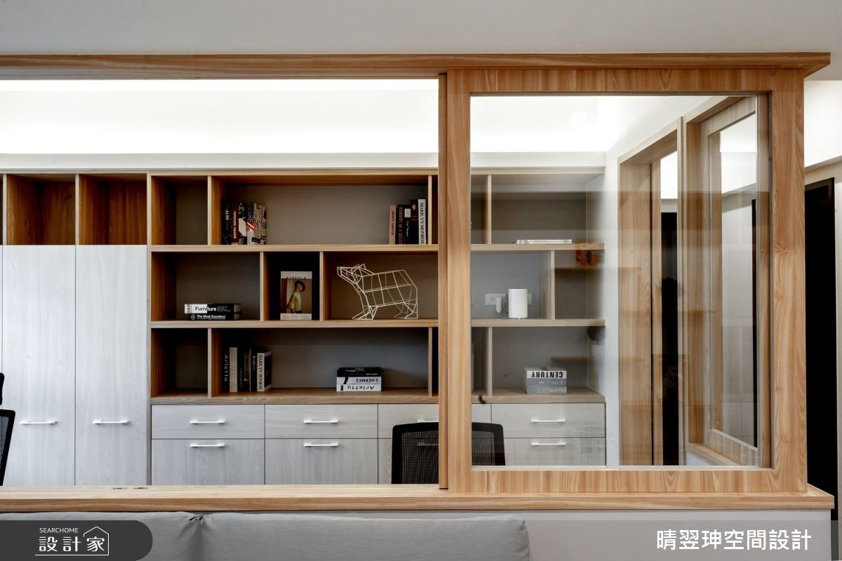 23坪新成屋(5年以下)＿日式無印風書房案例圖片＿晴翌珅空間設計＿晴翌珅_18_新竹之26