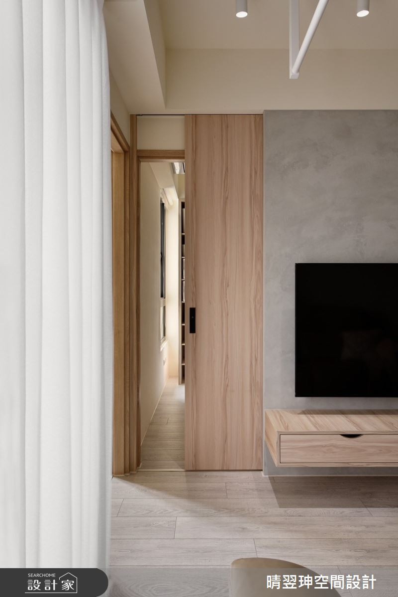 15坪新成屋(5年以下)＿北歐風客廳案例圖片＿晴翌珅空間設計＿晴翌珅_19_新竹之10