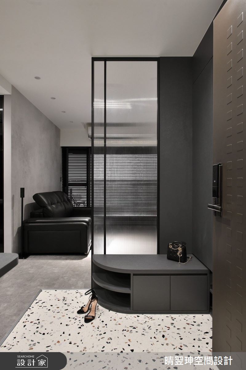 23坪新成屋(5年以下)＿現代風玄關案例圖片＿晴翌珅空間設計＿晴翌珅_21_基隆之2