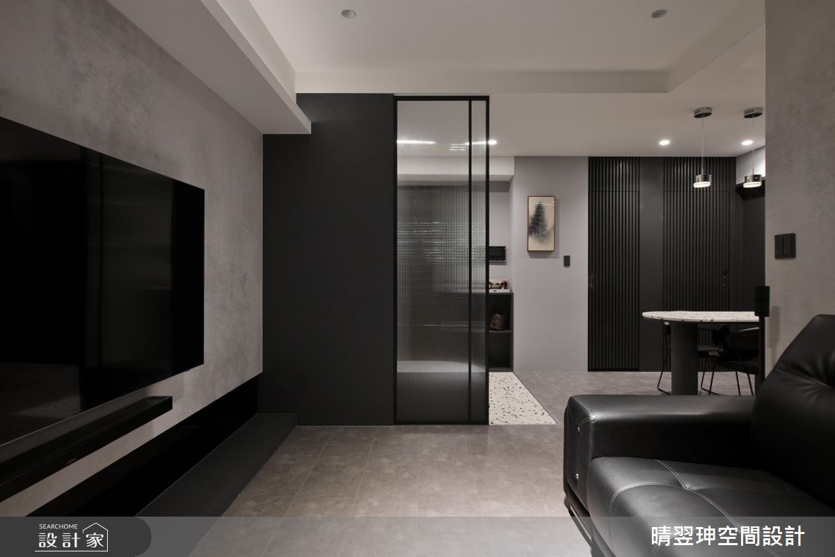 23坪新成屋(5年以下)＿現代風玄關客廳餐廳案例圖片＿晴翌珅空間設計＿晴翌珅_21_基隆之8