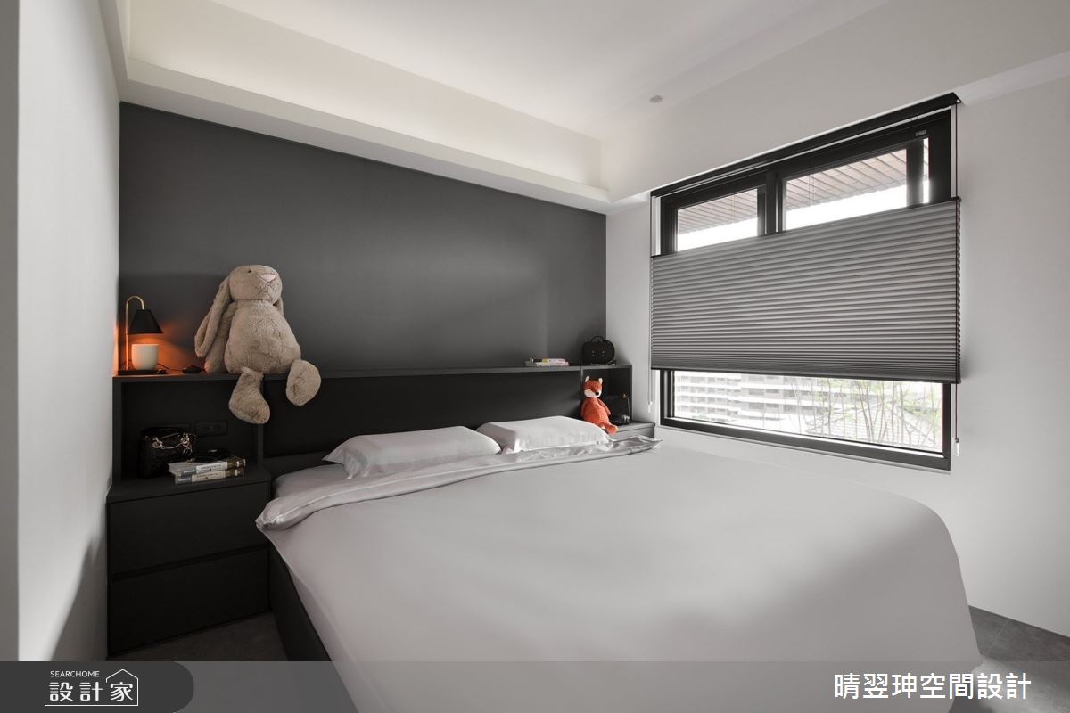 23坪新成屋(5年以下)＿現代風臥室案例圖片＿晴翌珅空間設計＿晴翌珅_21_基隆之16