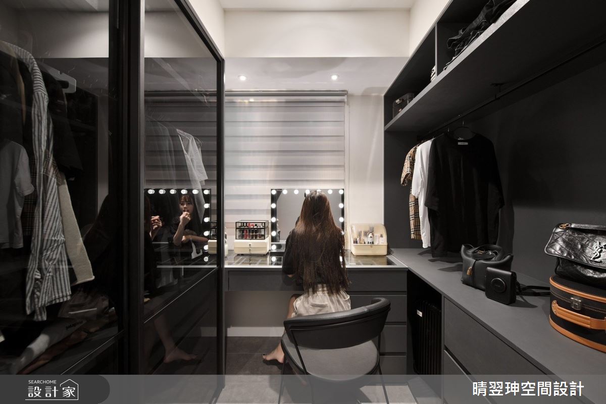 23坪新成屋(5年以下)＿現代風更衣間案例圖片＿晴翌珅空間設計＿晴翌珅_21_基隆之17