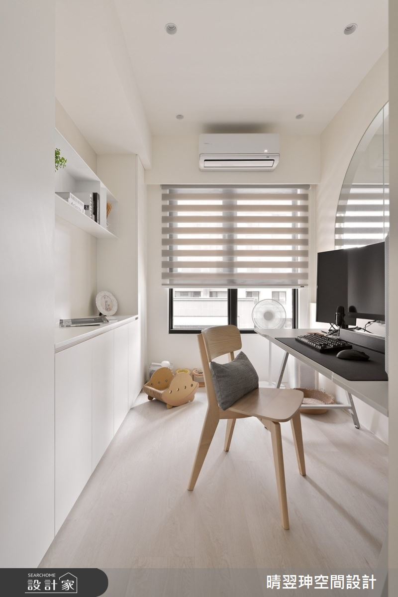23坪新成屋(5年以下)＿北歐風書房案例圖片＿晴翌珅空間設計＿晴翌珅_22_新竹之19