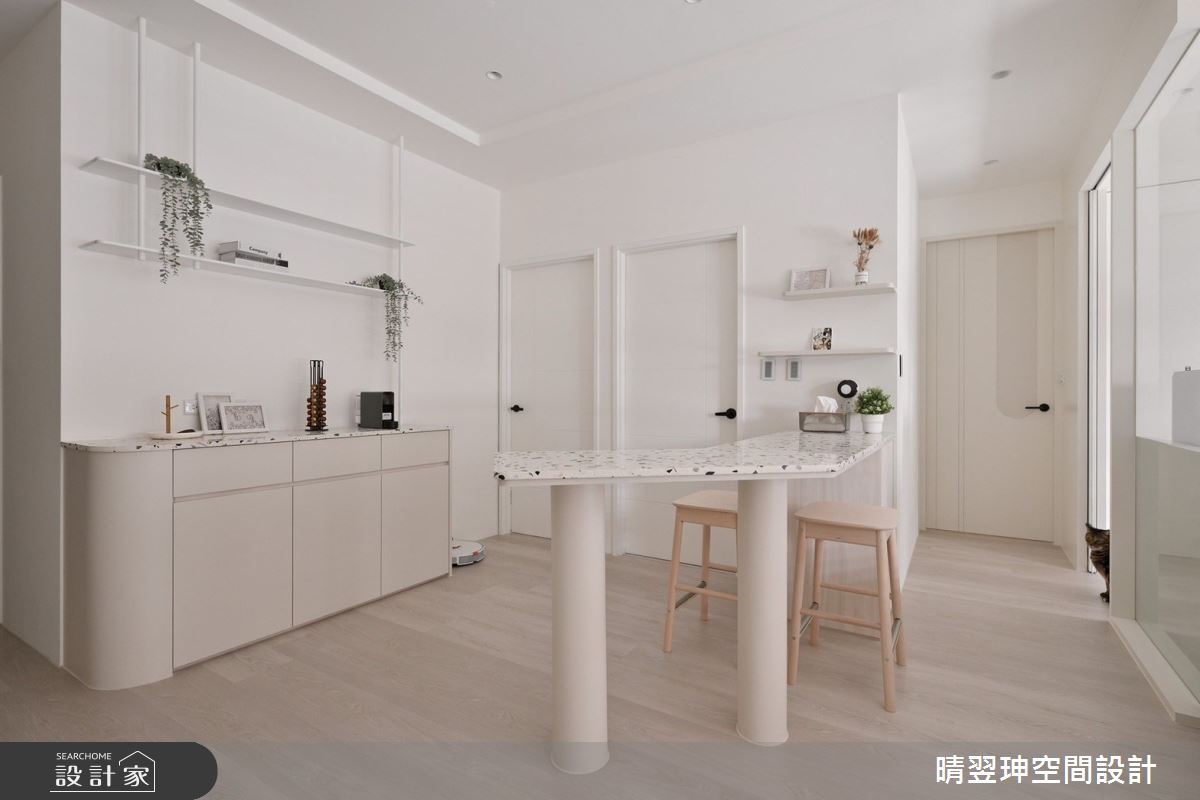 23坪新成屋(5年以下)＿北歐風餐廳案例圖片＿晴翌珅空間設計＿晴翌珅_22_新竹之16