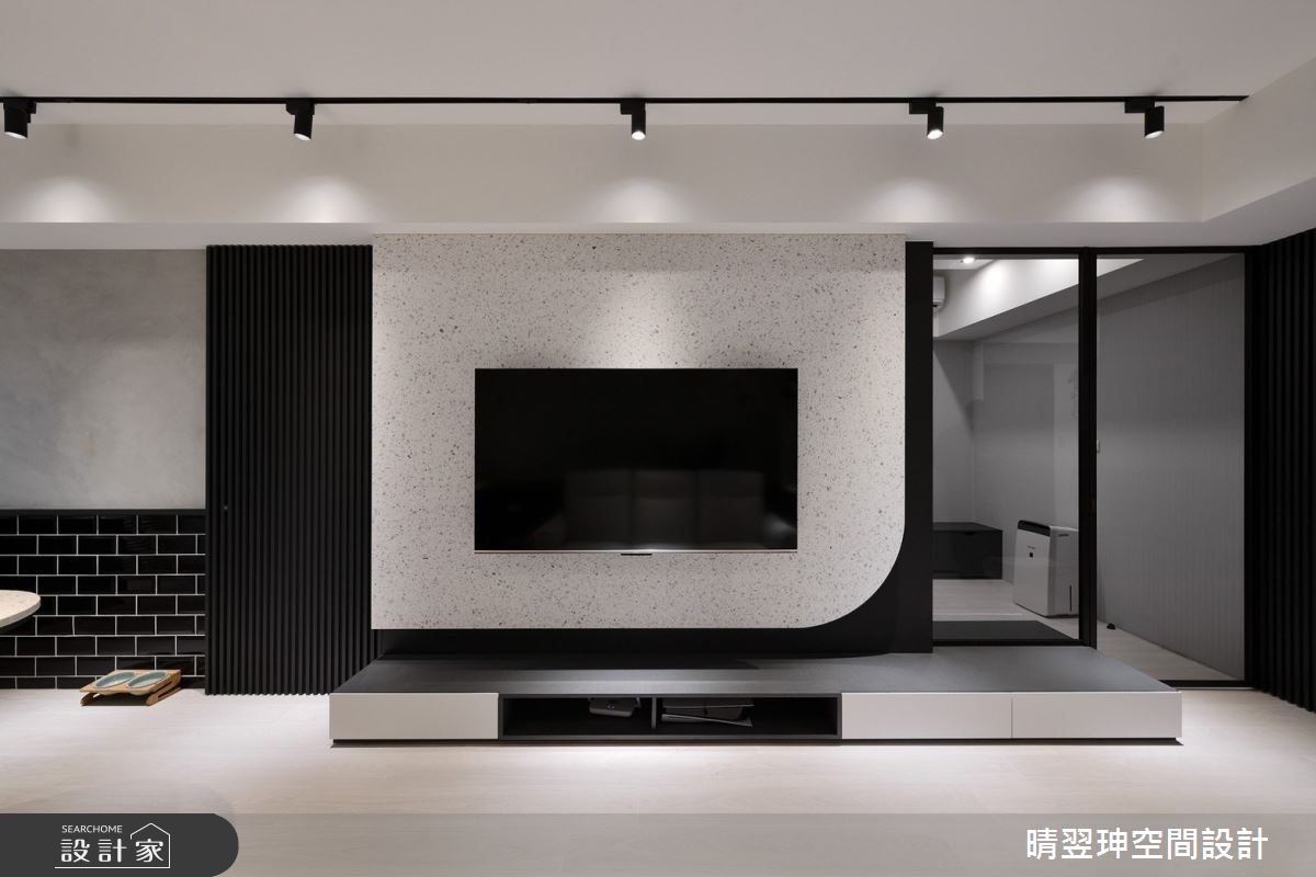 20坪新成屋(5年以下)＿現代風客廳案例圖片＿晴翌珅空間設計＿晴翌珅_23_新竹之11