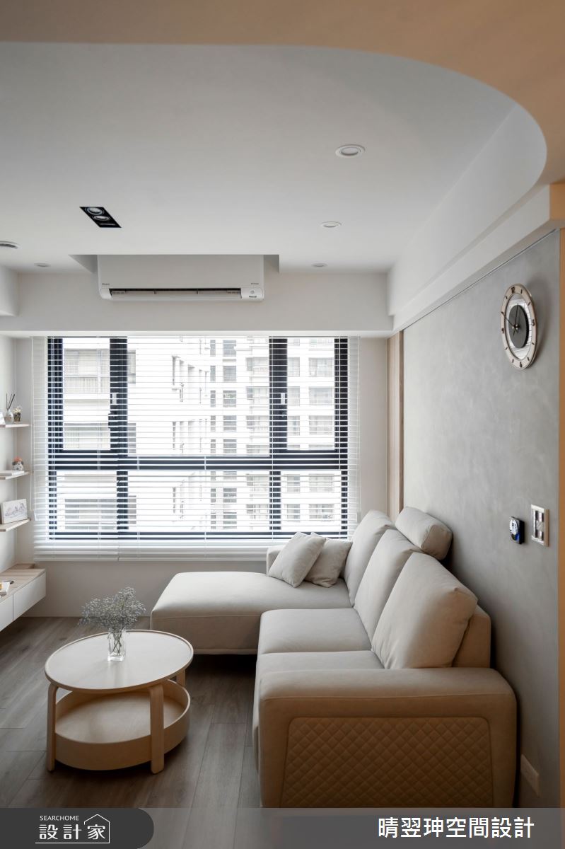 18坪新成屋(5年以下)＿北歐風客廳案例圖片＿晴翌珅空間設計＿晴翌珅_24_新竹之8