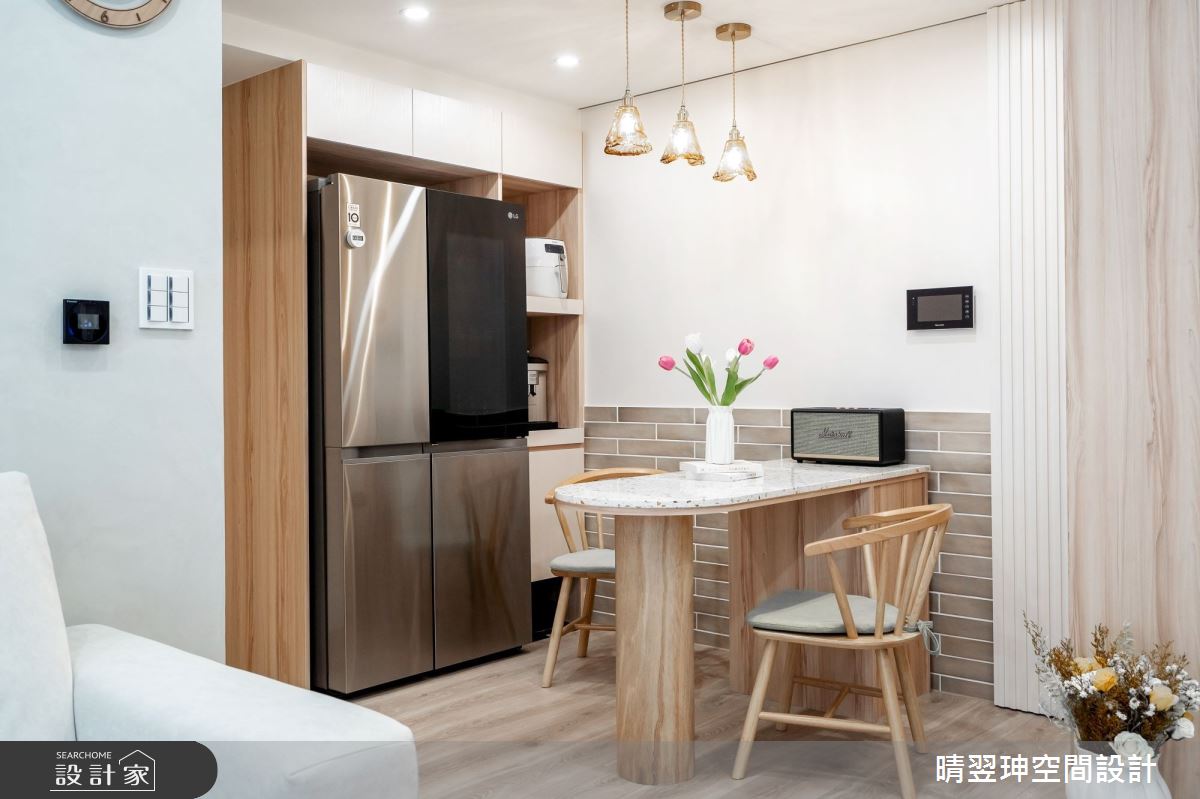18坪新成屋(5年以下)＿北歐風客廳餐廳案例圖片＿晴翌珅空間設計＿晴翌珅_24_新竹之11