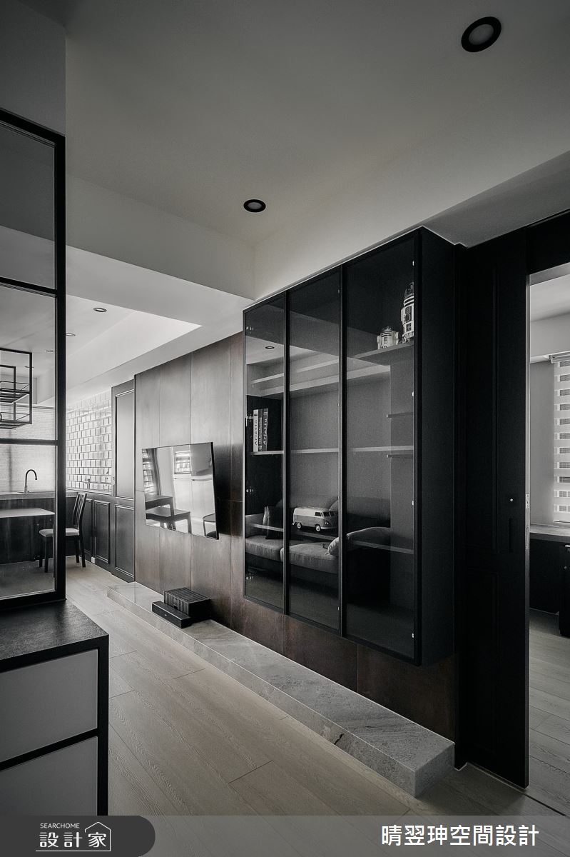 20坪新成屋(5年以下)＿現代風玄關客廳案例圖片＿晴翌珅空間設計＿晴翌珅_26_新竹之5