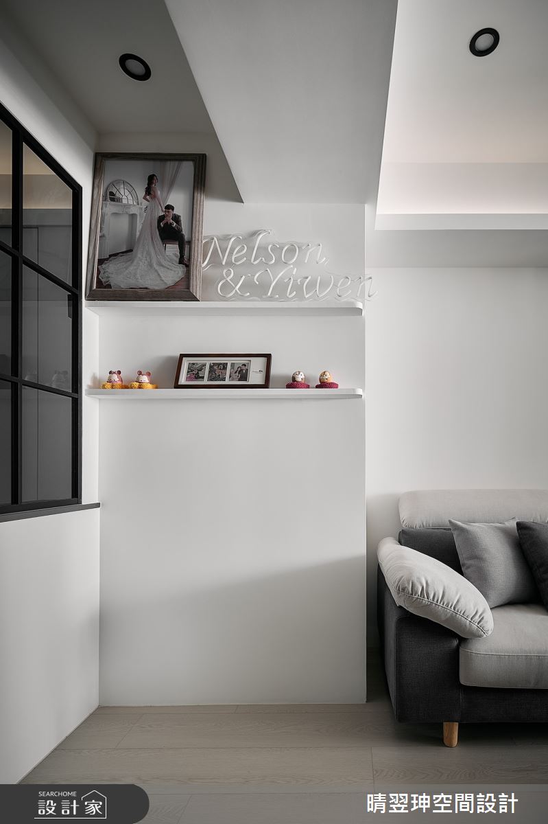 20坪新成屋(5年以下)＿現代風客廳案例圖片＿晴翌珅空間設計＿晴翌珅_26_新竹之8
