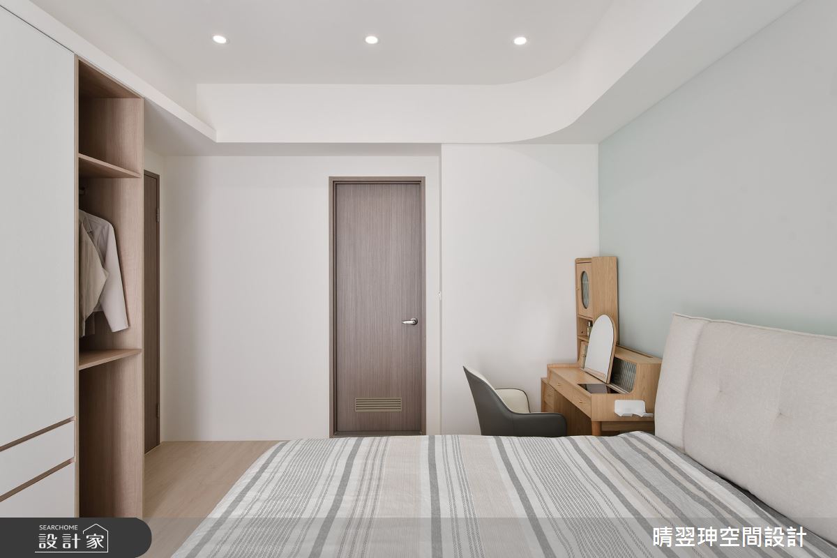 23坪新成屋(5年以下)＿奶油風臥室案例圖片＿晴翌珅空間設計＿晴翌珅_28_新竹之16