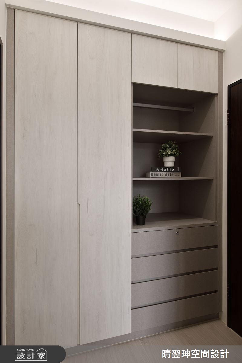 23坪新成屋(5年以下)＿奶油風臥室案例圖片＿晴翌珅空間設計＿晴翌珅_30_新竹之13