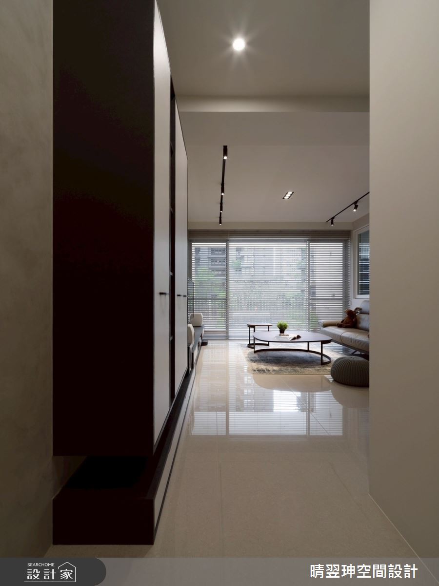 23坪新成屋(5年以下)＿現代風玄關案例圖片＿晴翌珅空間設計＿晴翌珅_32_新竹之1