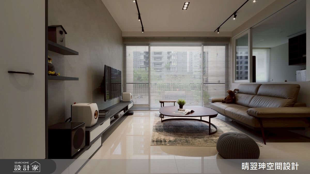 23坪新成屋(5年以下)＿現代風客廳案例圖片＿晴翌珅空間設計＿晴翌珅_32_新竹之3