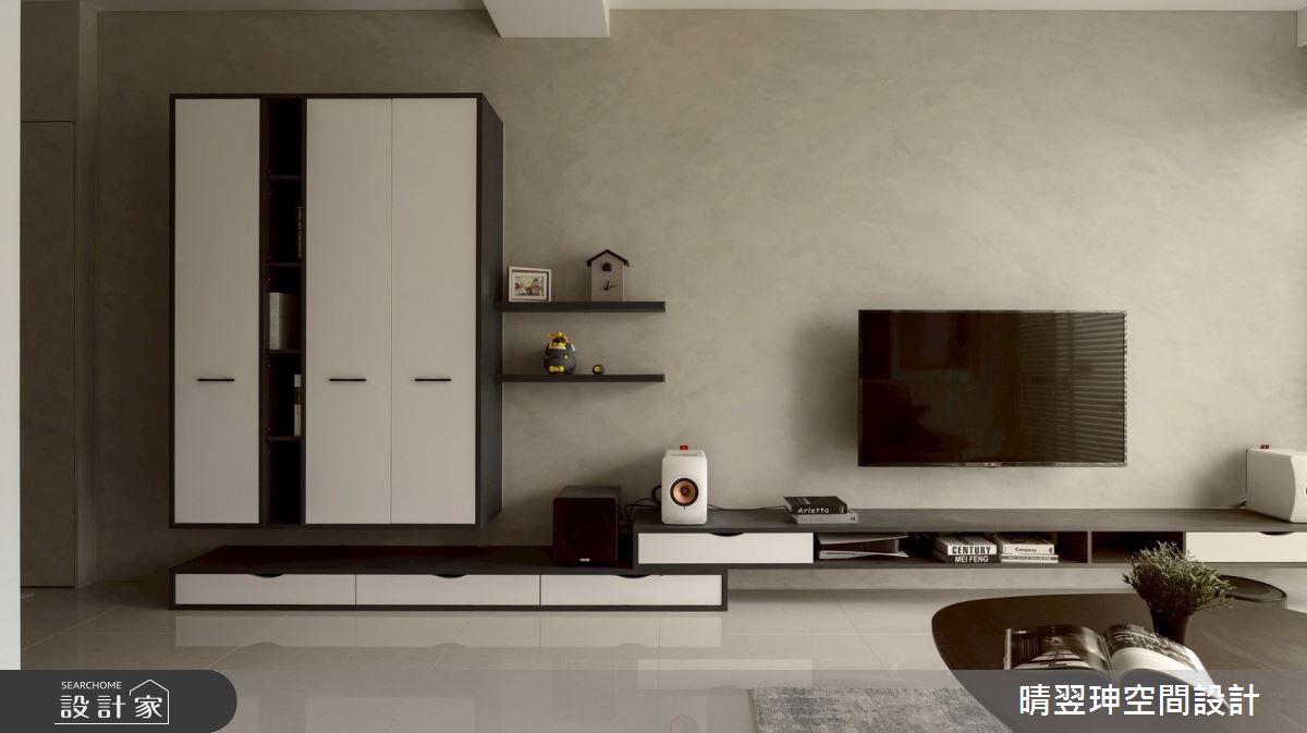 23坪新成屋(5年以下)＿現代風客廳案例圖片＿晴翌珅空間設計＿晴翌珅_32_新竹之6