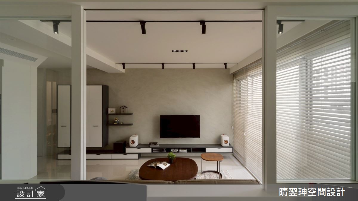 23坪新成屋(5年以下)＿現代風客廳案例圖片＿晴翌珅空間設計＿晴翌珅_32_新竹之9