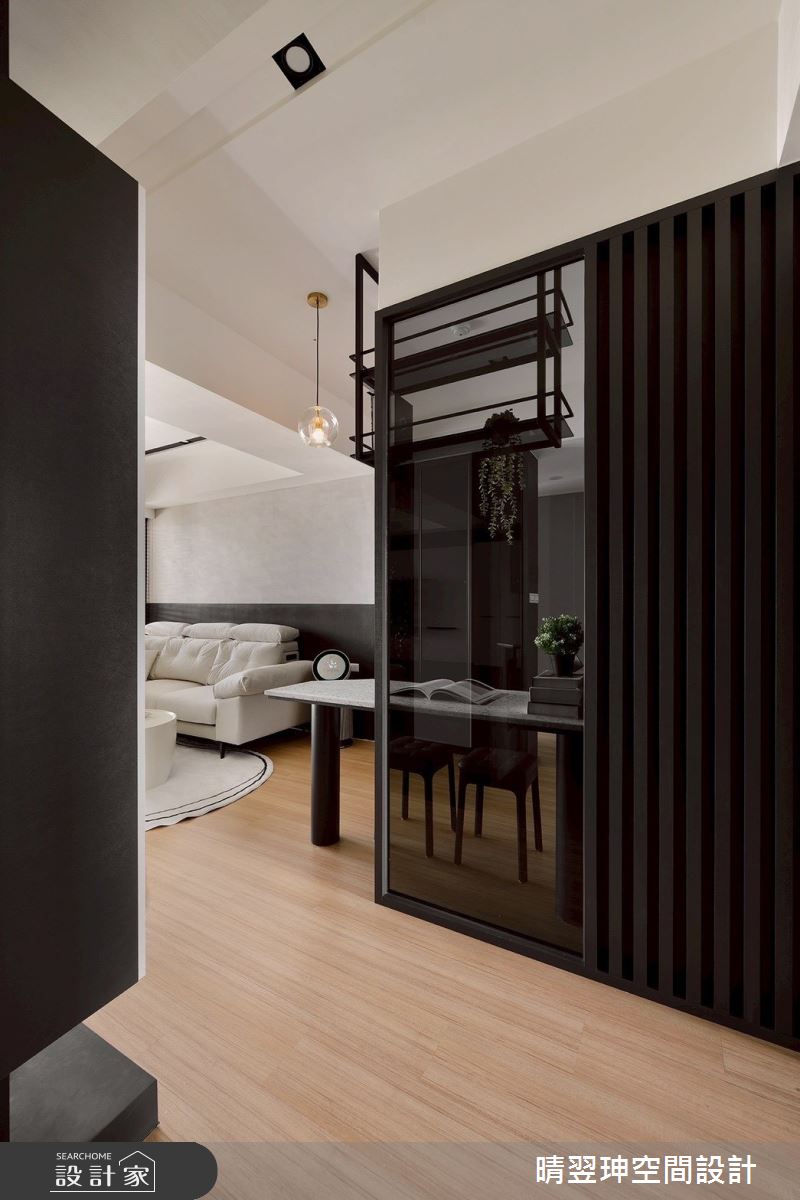 23坪新成屋(5年以下)＿現代風玄關案例圖片＿晴翌珅空間設計＿晴翌珅_33_新竹之2