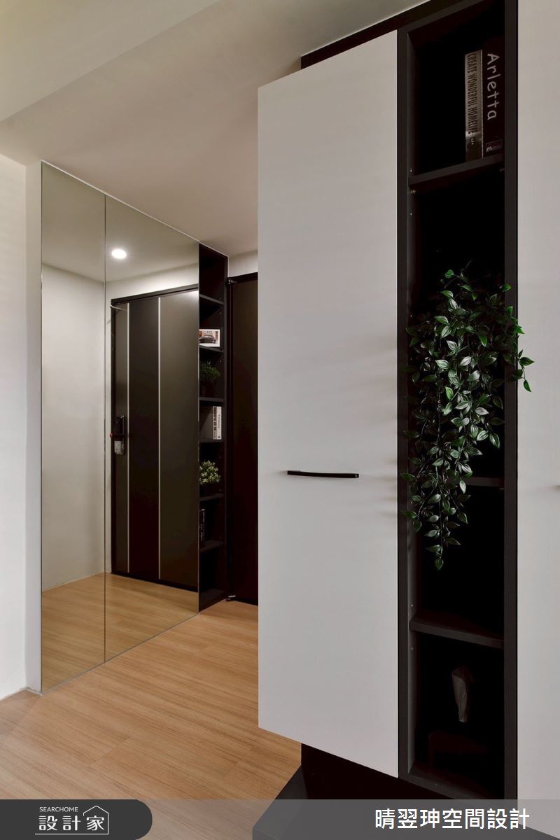 23坪新成屋(5年以下)＿現代風玄關案例圖片＿晴翌珅空間設計＿晴翌珅_33_新竹之1