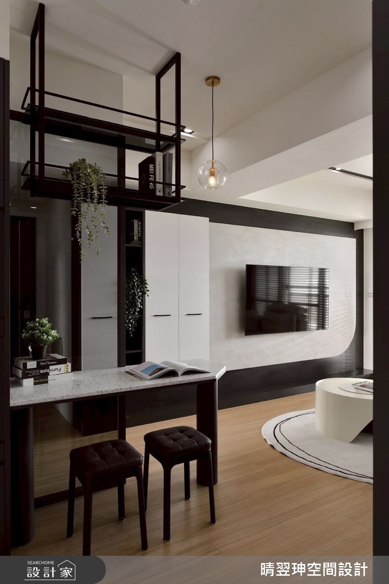 23坪新成屋(5年以下)＿現代風客廳餐廳案例圖片＿晴翌珅空間設計＿晴翌珅_33_新竹之9