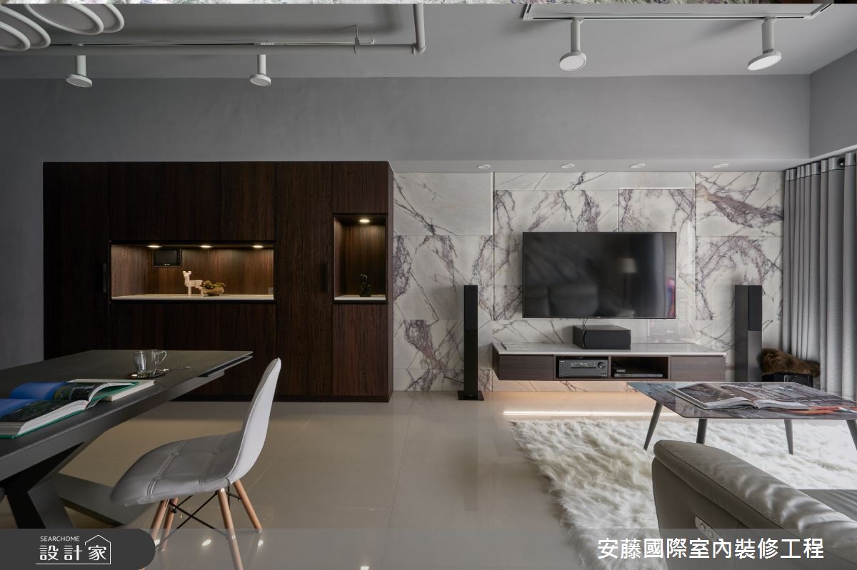 20坪新成屋(5年以下)＿現代風客廳餐廳案例圖片＿安藤國際室內裝修工程有限公司＿安藤_09之2