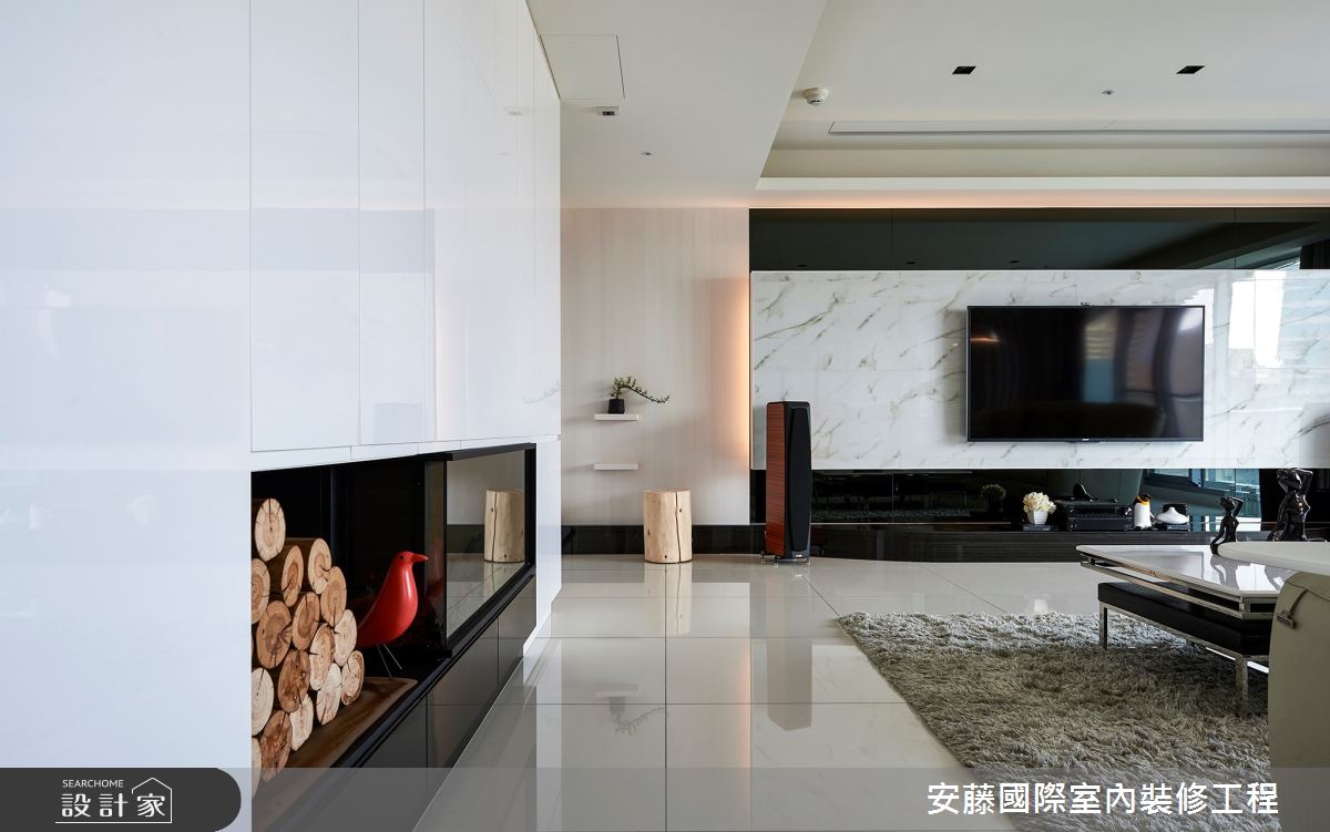 新成屋(5年以下)＿現代風客廳案例圖片＿安藤國際室內裝修工程有限公司＿安藤_11之2