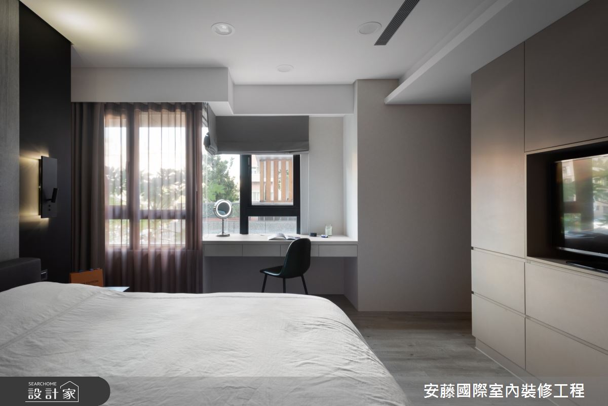 中古屋(5~15年)＿現代風臥室案例圖片＿安藤國際室內裝修工程有限公司＿安藤_13之12