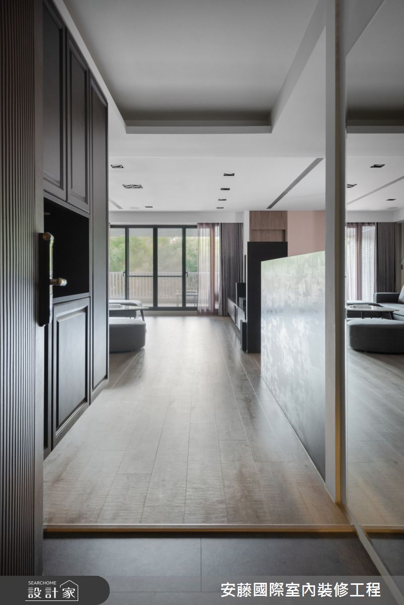 中古屋(5~15年)＿現代風玄關案例圖片＿安藤國際室內裝修工程有限公司＿安藤_13之1